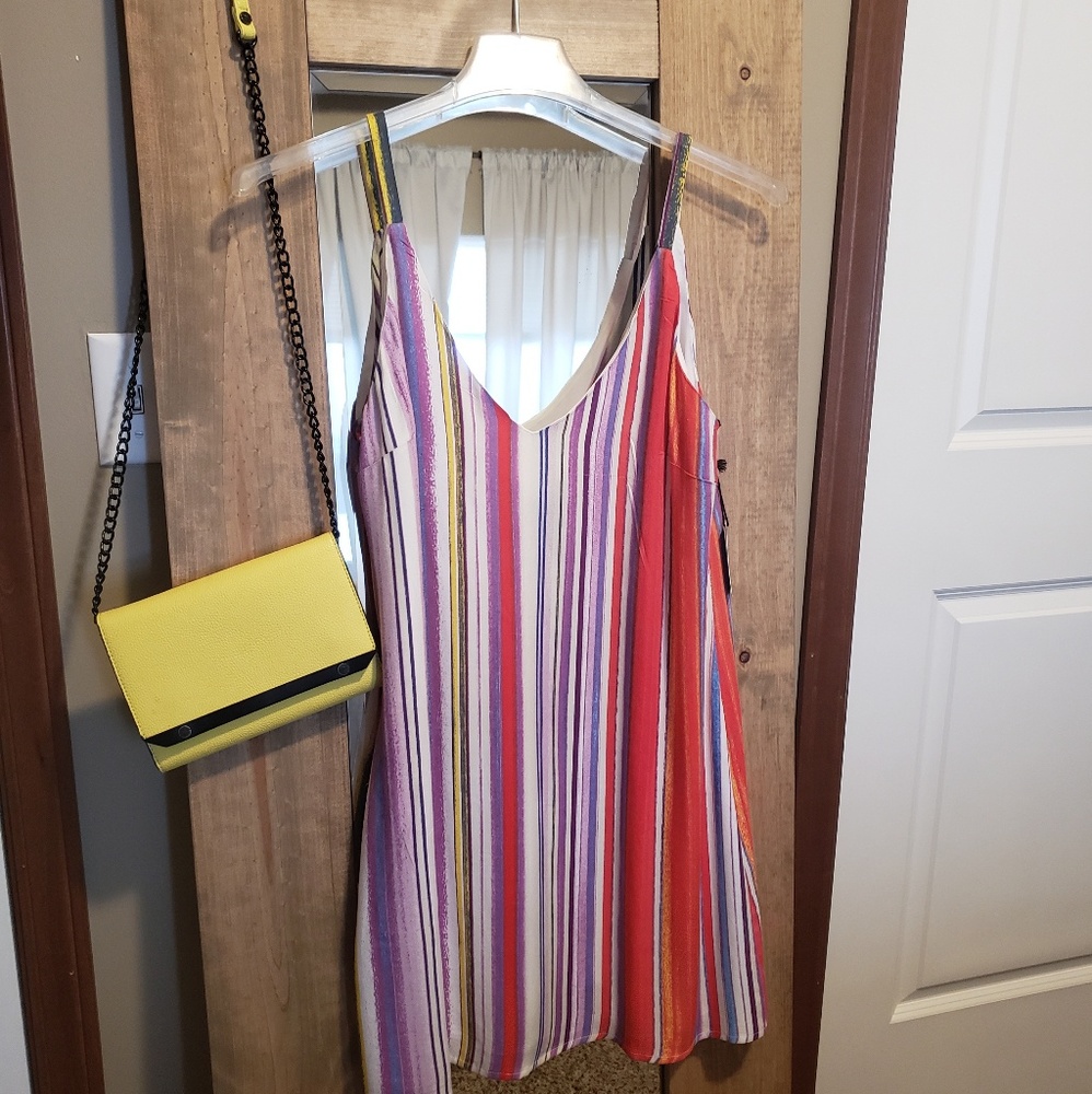 Stripe Shift Dress